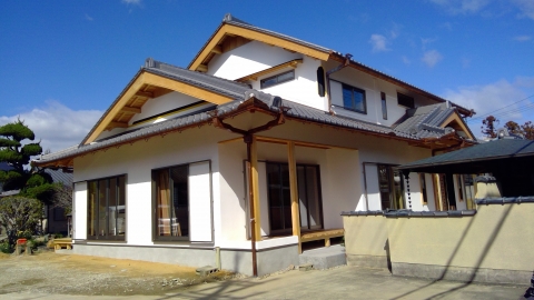 和風建築／葛城市H様邸本宅増改築工事